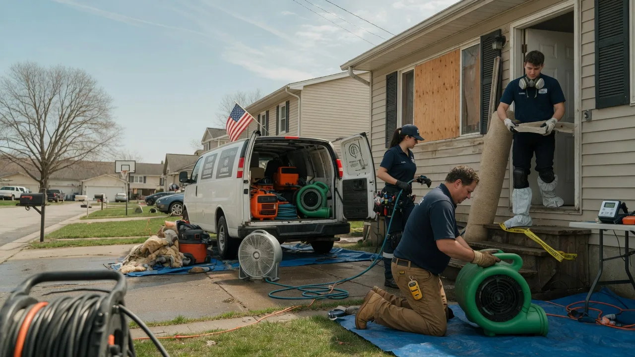 Water Damage Restoration in Sewaren, NJ near me